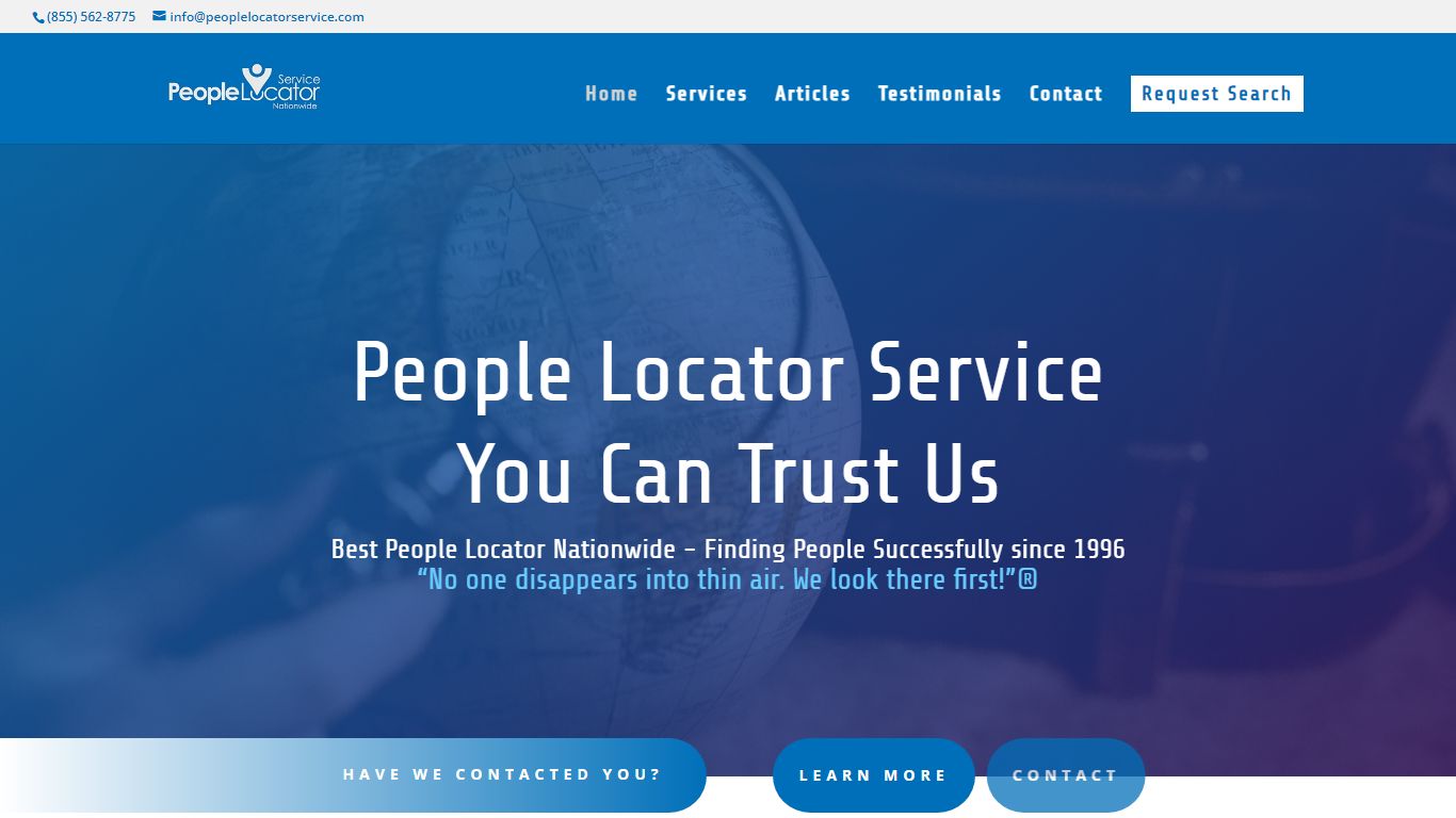 Home | People Locator Service
